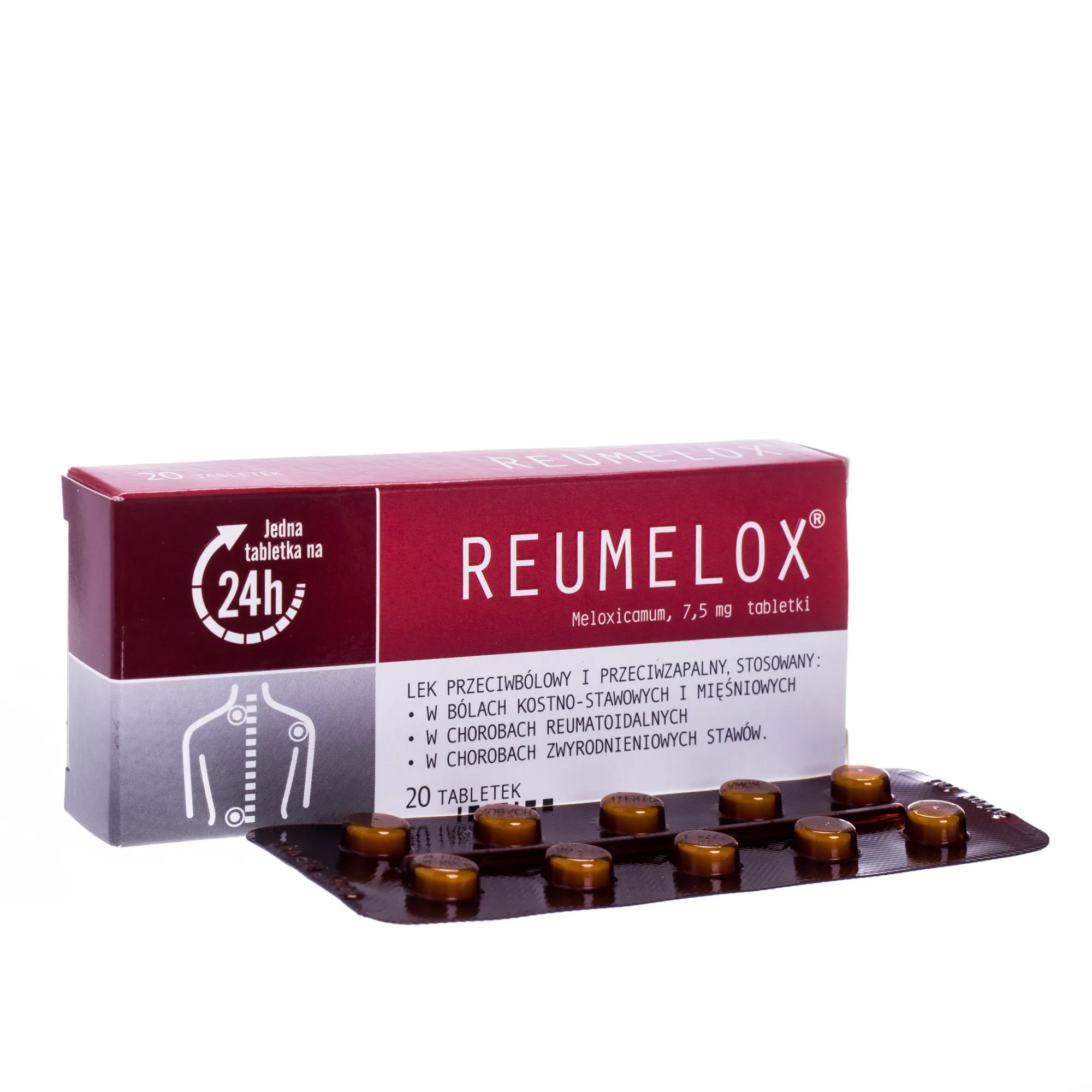 Reumelox, 7,5 mg, tabletki, 20 szt. 