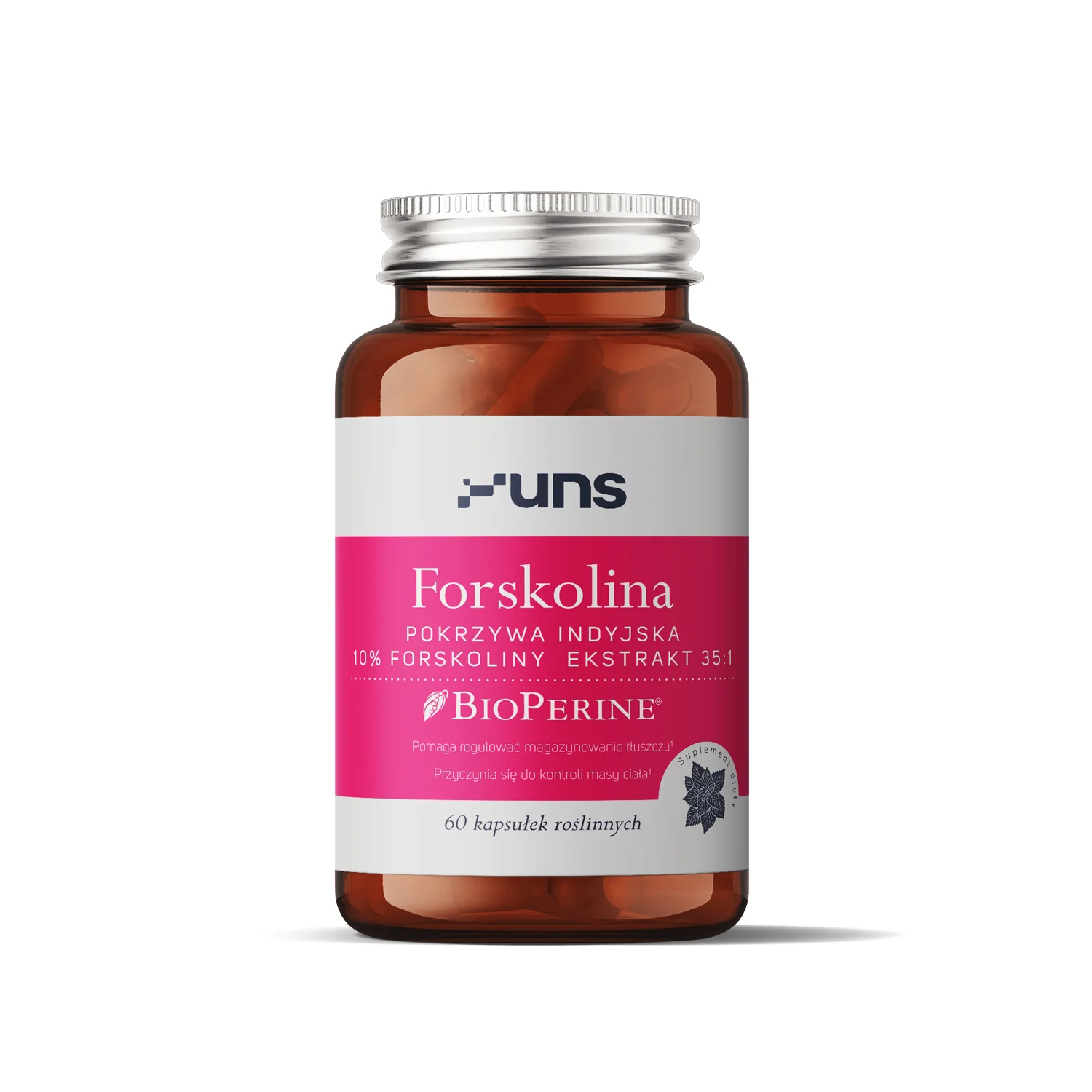 UNS Forskolina + BioPerine® 60 wege kapsułek