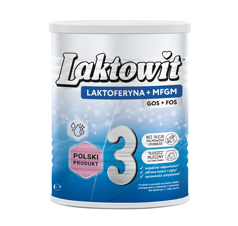 Laktowit 3 Laktoferyna+MFGM mleko modyfikowane po 1. roku życia, 400 g