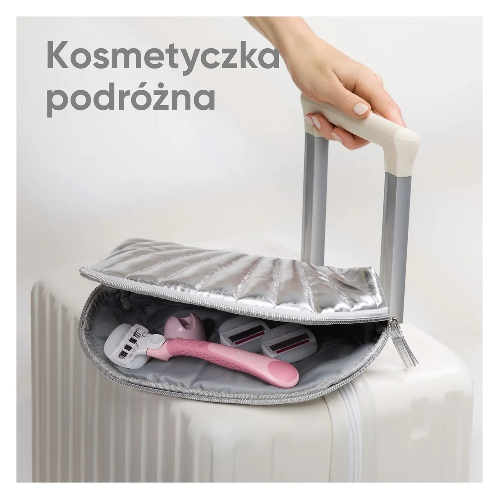Gillette Venus ComfortGlide Miami Zestaw maszynka do golenia + 3 głowice + uchwyt prysznicowy