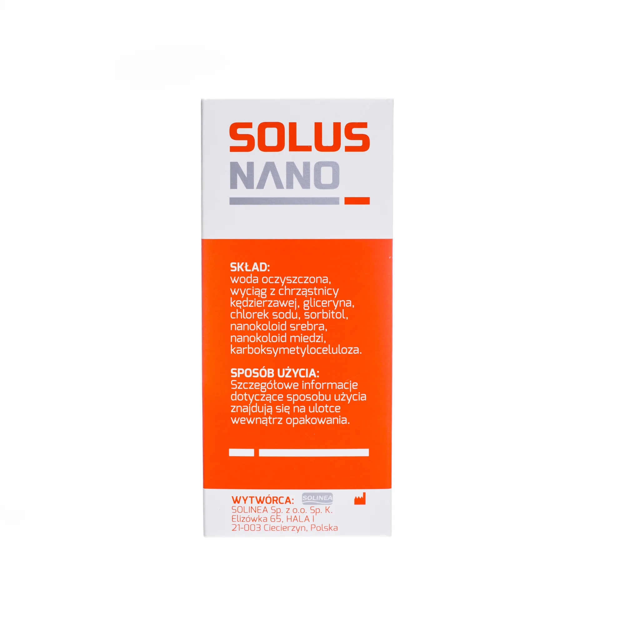 Solus Nano, nawilżający roztwór do jamy ustnej, 200 ml 
