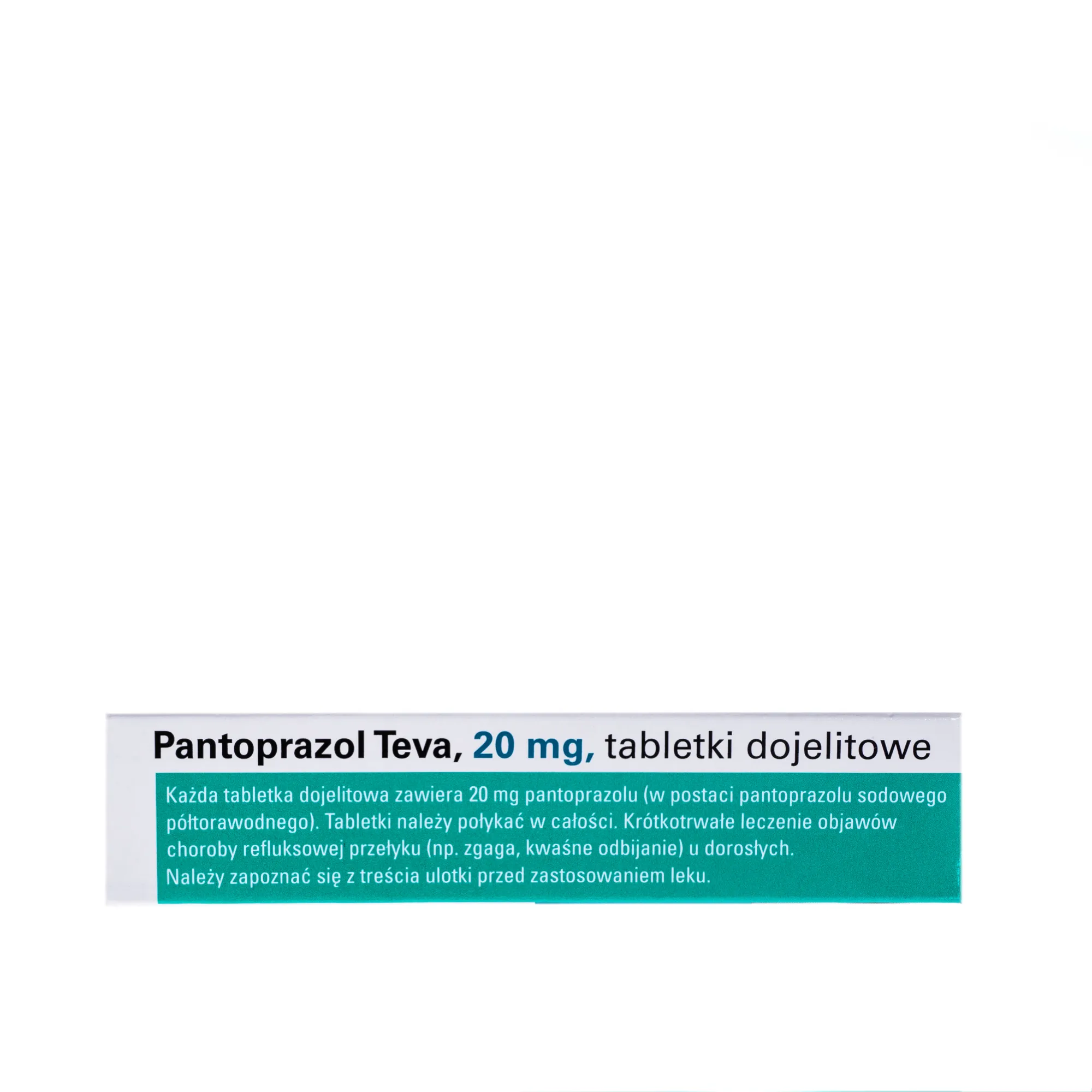 Pantoprazol Teva 20 mg, 14 tabletek 