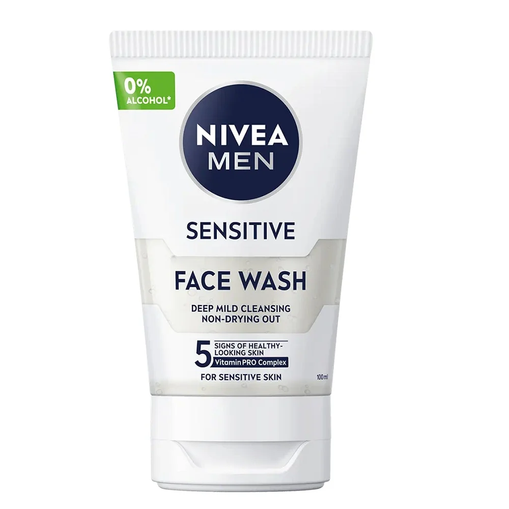 Nivea Men Sensitive żel do twarzy, 100 ml