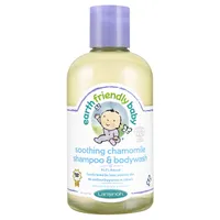 Lansinoh Earth Friendly Baby, kojący szampon i płyn do mycia ciała, organiczny rumianek, 250 ml