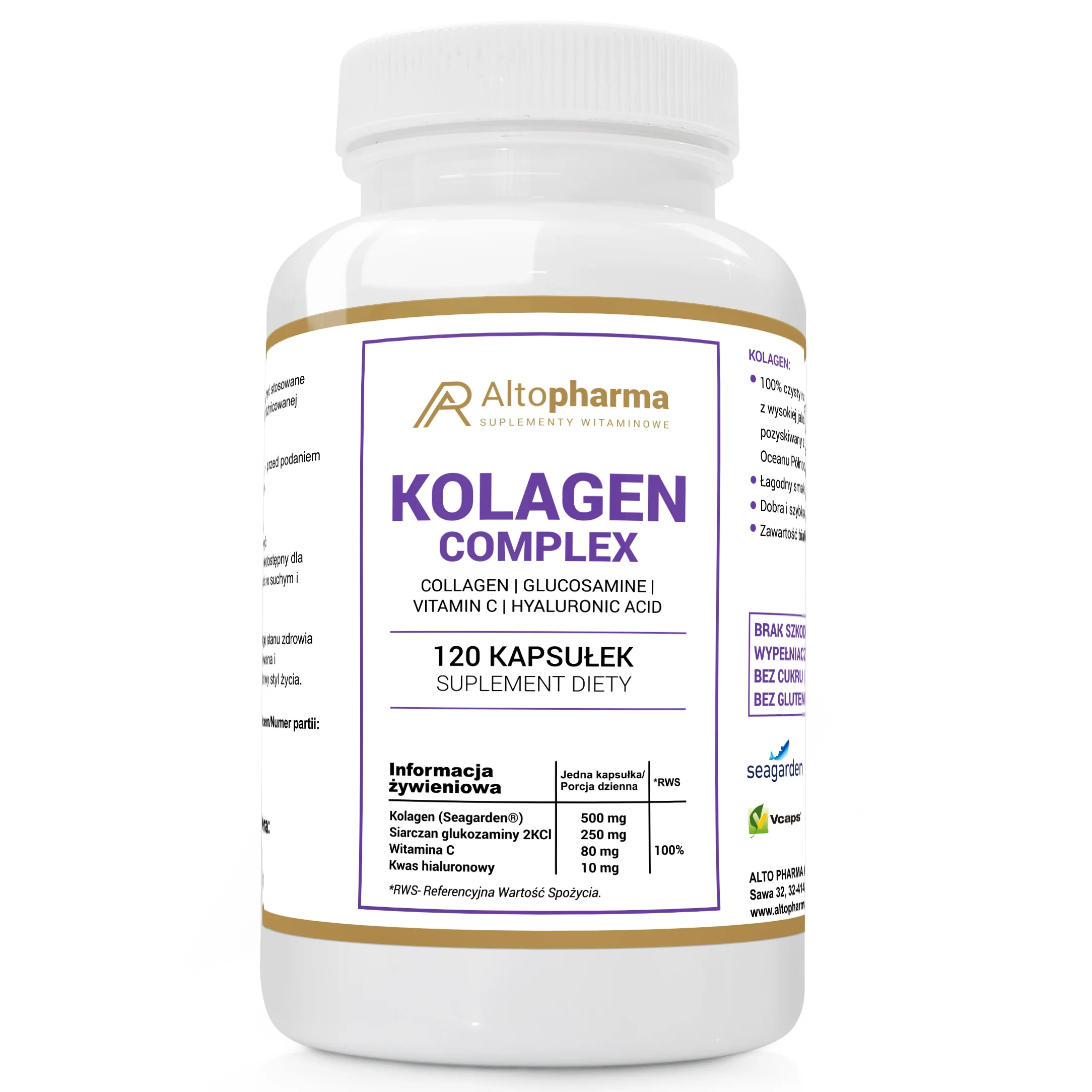 Altopharma Kolagen Complex 120 kapsułek