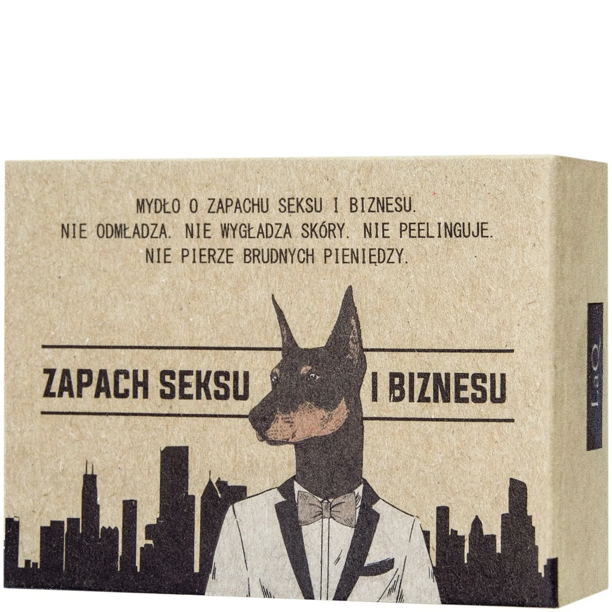 LaQ Doberman Zestaw Żel pod prysznic 500 ml + Masło do twarzy 50 ml + Mydło kostka 85 g