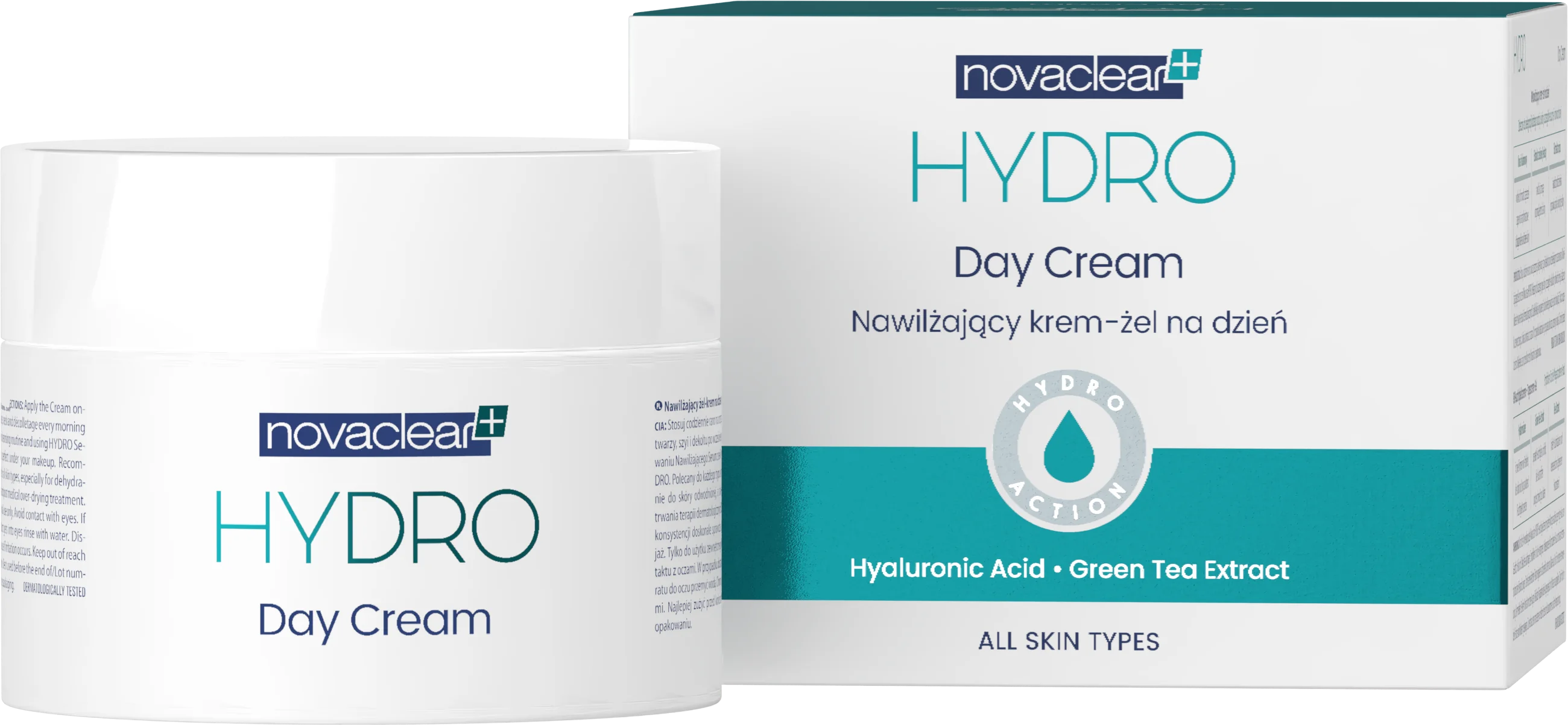 Novaclear Hydro nawilżający krem-żel na dzień, 50 ml