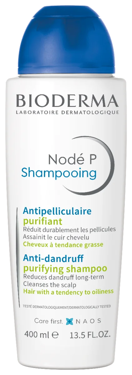 Bioderma Nodé P Shampooing szampon przeciwłupieżowy do włosów przetłuszczających się, 400 ml