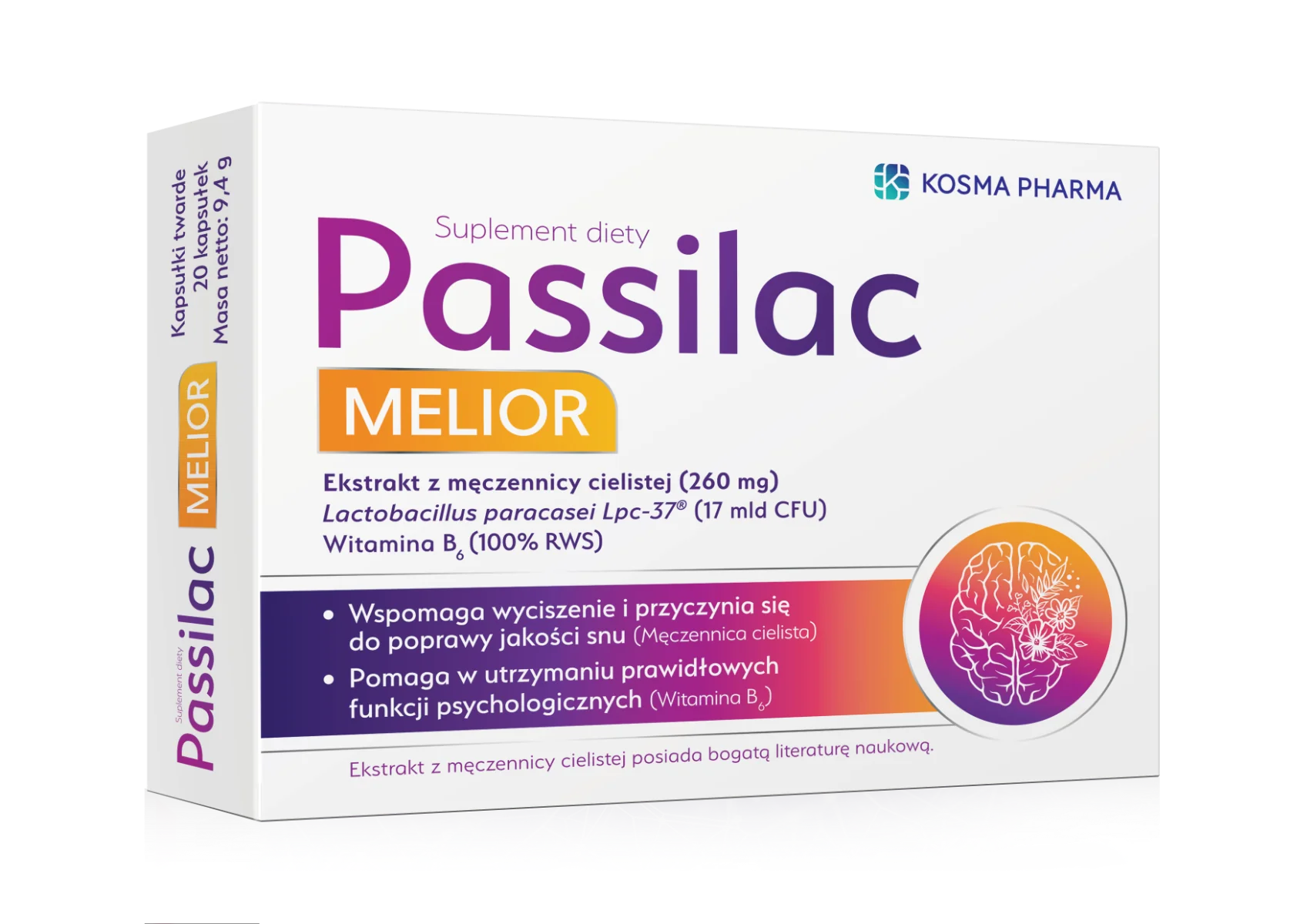 Passilac Melior 20 kapsułek