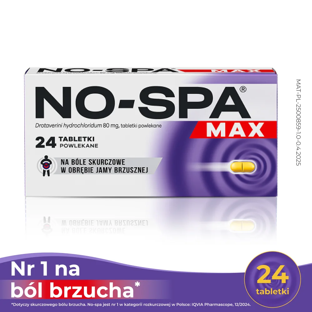 No-Spa Max 80 mg, 24 tabletki