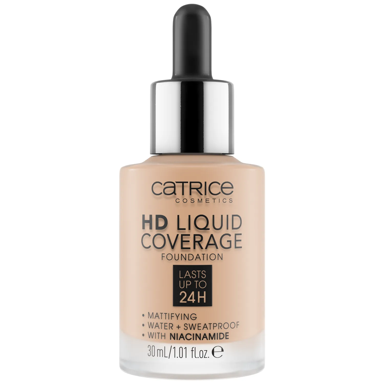 CATRICE Cosmetics HD Liquid Coverage Foundation podkład matujący 030 Sand Beige, 30 ml