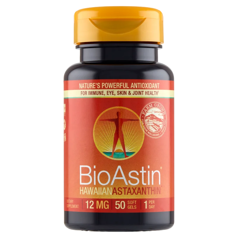 Bioastin Astaksantyna 12 mg 50 kapsułek