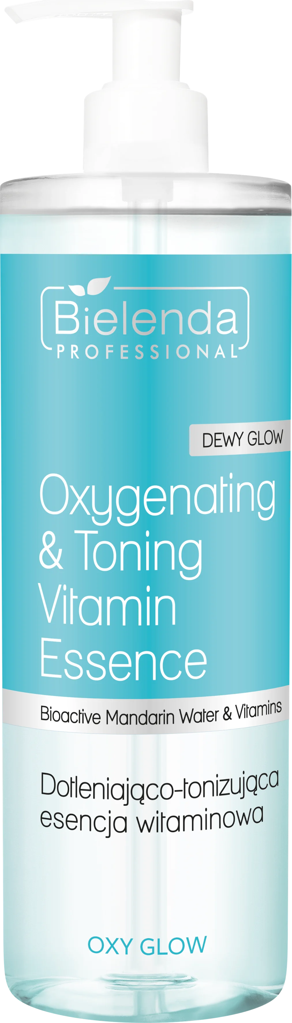 Bielenda Oxy Glow dotleniająco-tonizująca esencja witaminowa, 500 ml