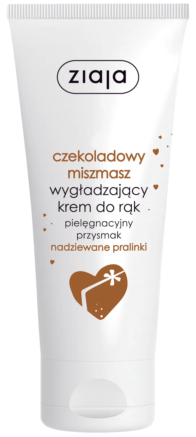 Ziaja Czekoladowy Miszmasz, krem wygładzający do rąk, 50 ml