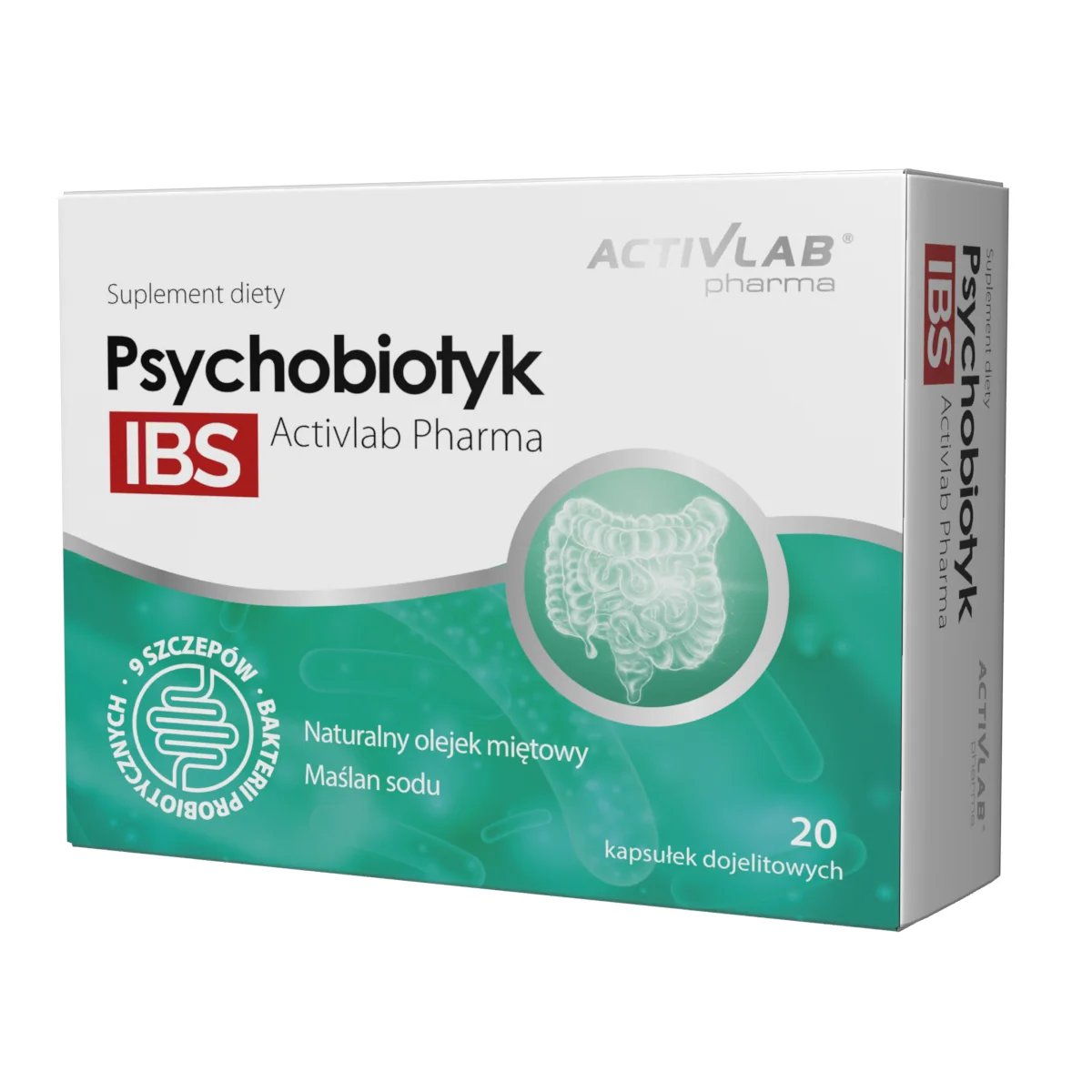 Activlab Pharma Psychobiotyk IBS 20 kapsułek