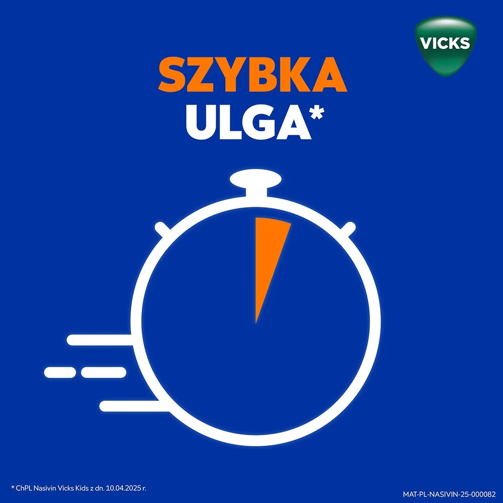 Nasivin Vicks Kids 0,25 mg/ml, aerozol do nosa, 10 ml