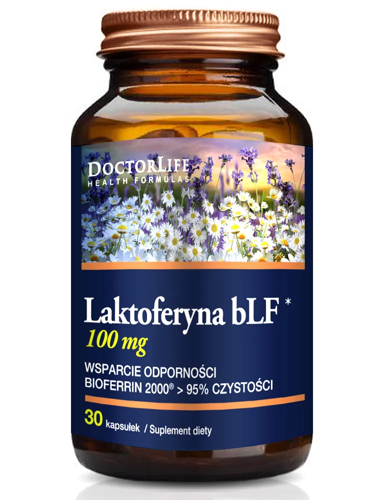 Doctor Life Laktoferyna bLF 100 mg, 30 kapsułek