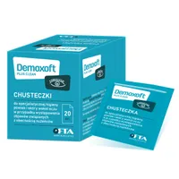 Demoxoft Plus Clean, chusteczki nasączone, 20 sztuk