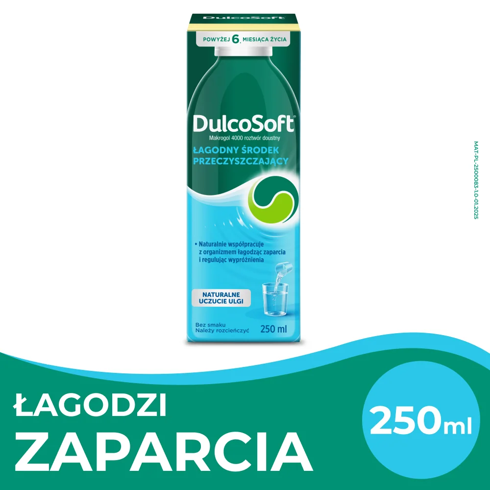 DulcoSoft Makrogol 4000 roztwór doustny, 250 ml