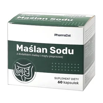 PharmaDot Maślan Sodu 60 kapsułek