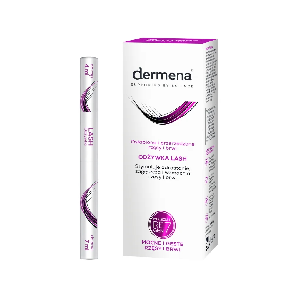 Dermena Lash Care odżywka stymulująca odrastanie rzęs i brwi, 11 ml