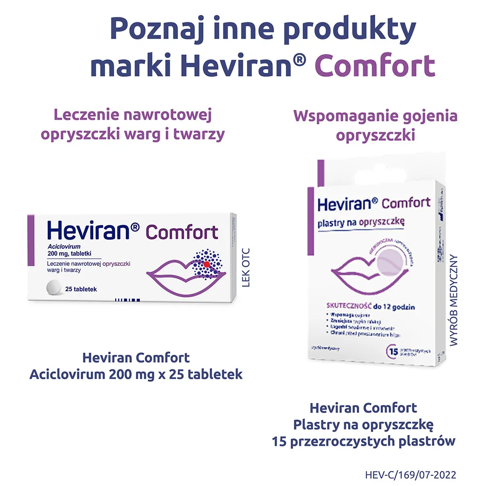 Heviran Comfort MAX, 400 mg, 60 tabletek 