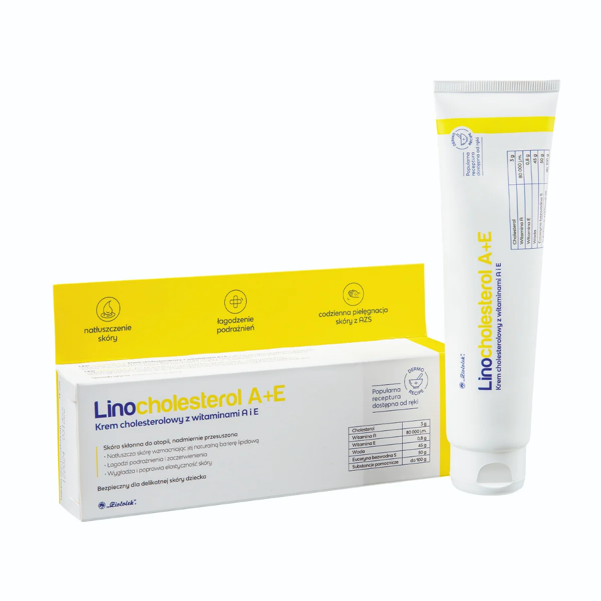 Linocholesterol A+E krem cholesterolowy, 90 g