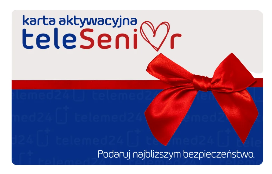 TeleSenior - TeleMed24 karta aktywacyjna