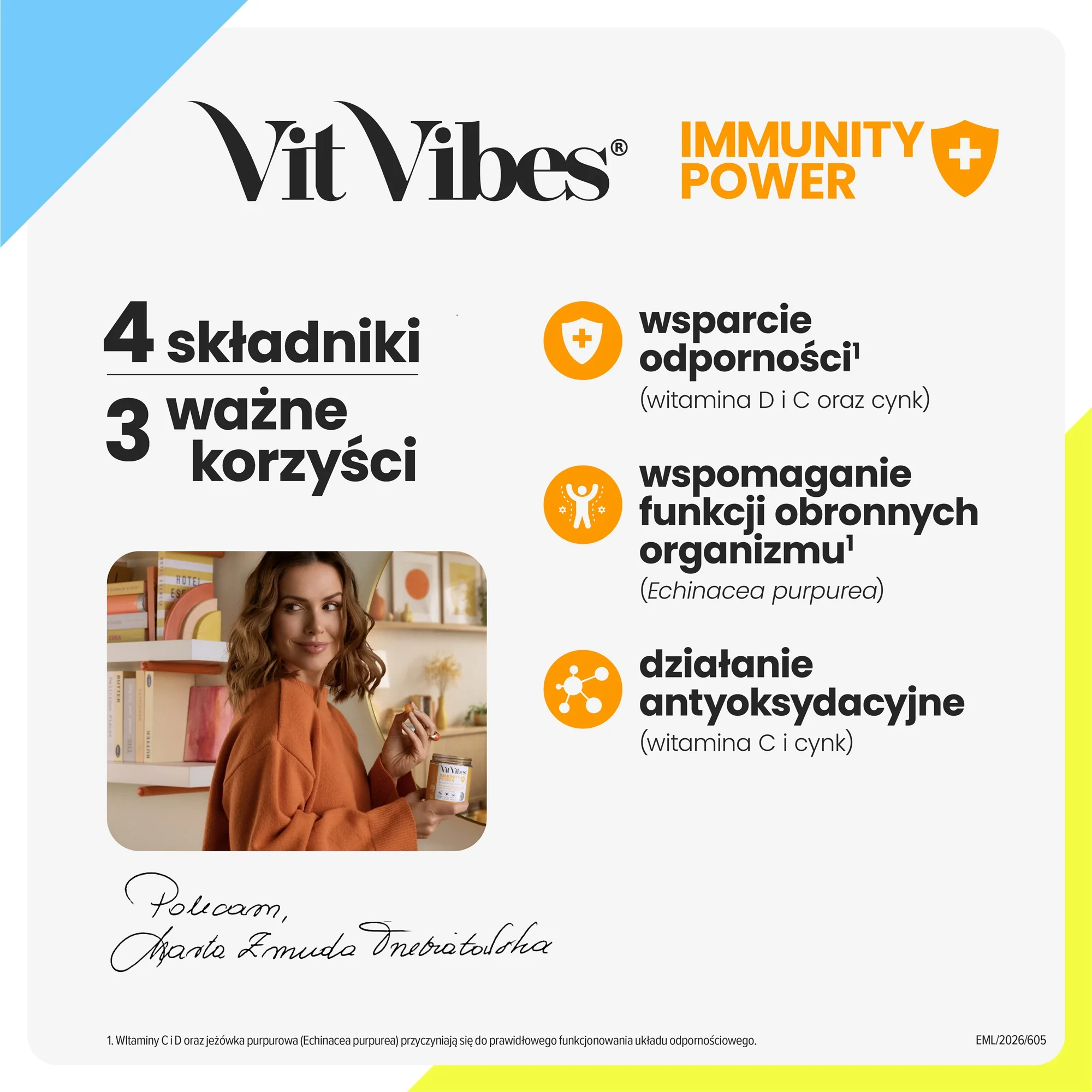 Vit Vibes® Immunity Power 60 żelek