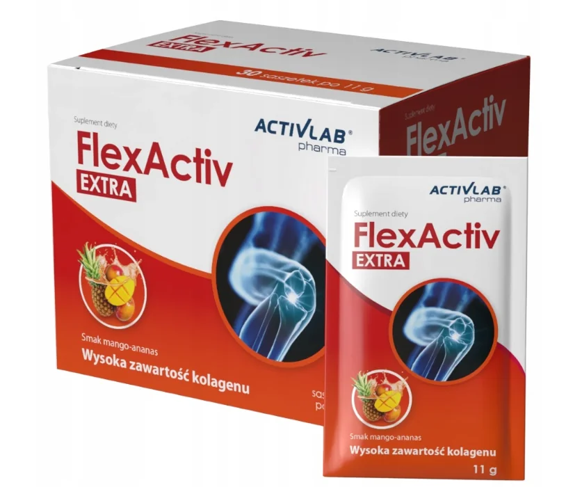 Activlab Pharma FlexActiv Extra mango-ananas, 30 saszetek
