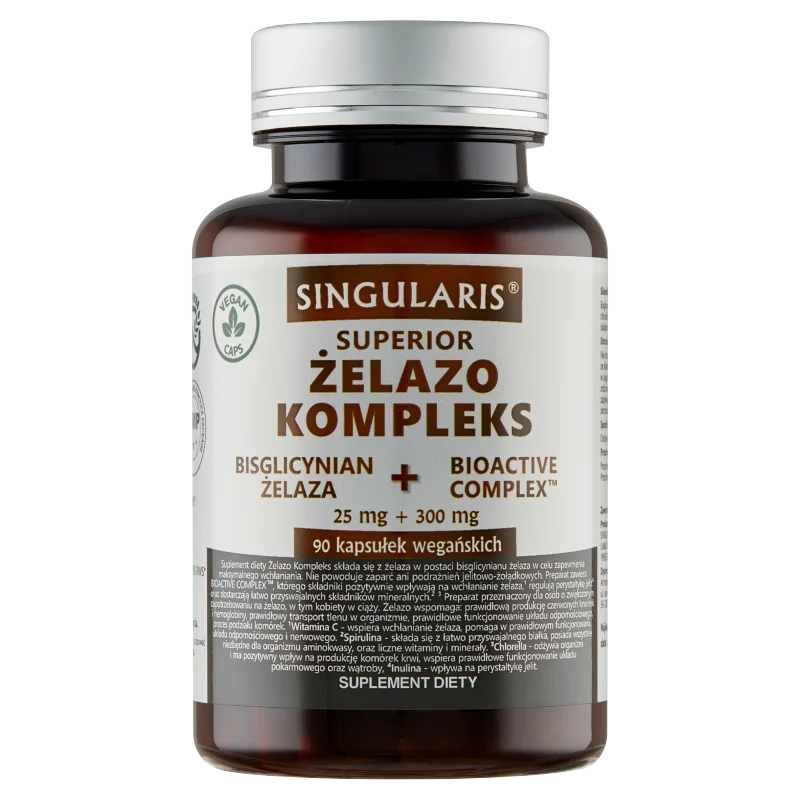 Singularis Superior Żelazo Kompleks 90 kapsułek