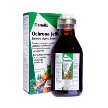 Floradix Ochrona Jelit,. suplement diety, 250 ml 