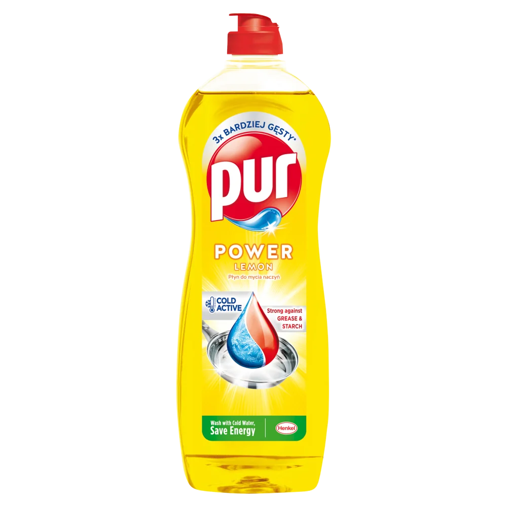 Pur Power płyn do mycia naczyń, Lemon, 750 ml