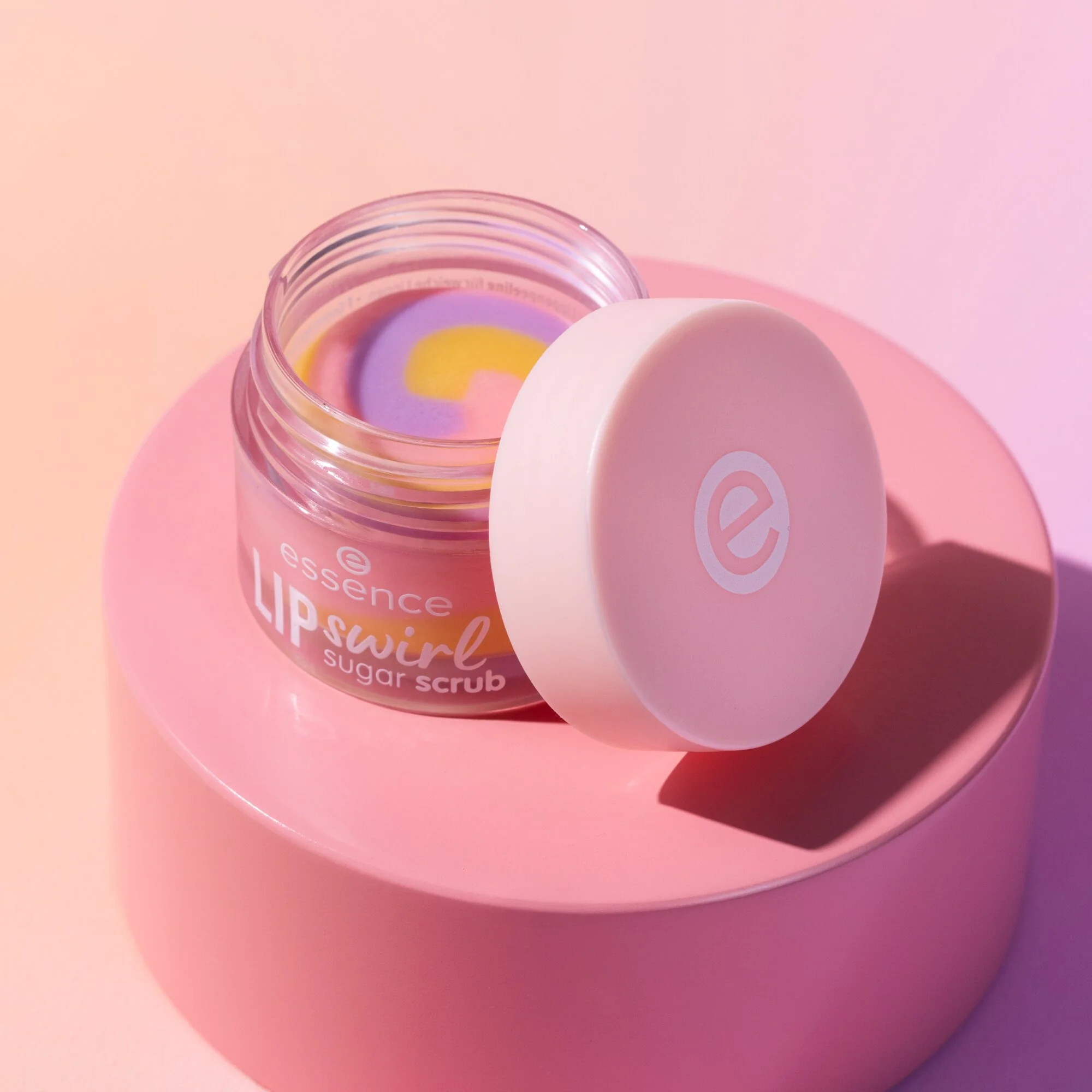 Essence Lip Swirl Sugar Scrub peeling do ust 01, 8 g