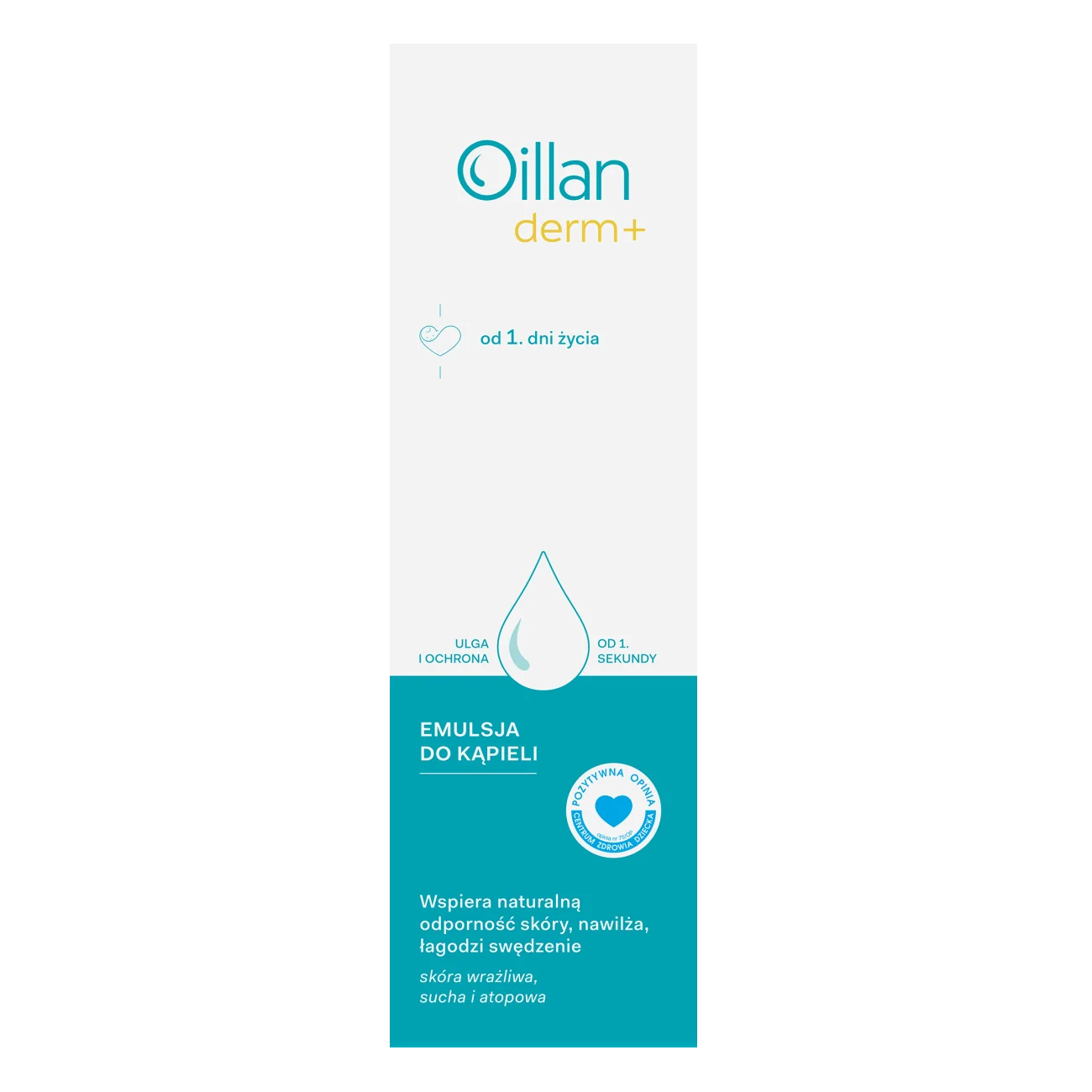 Oillan Derm+ emulsja do kąpieli, 400 ml