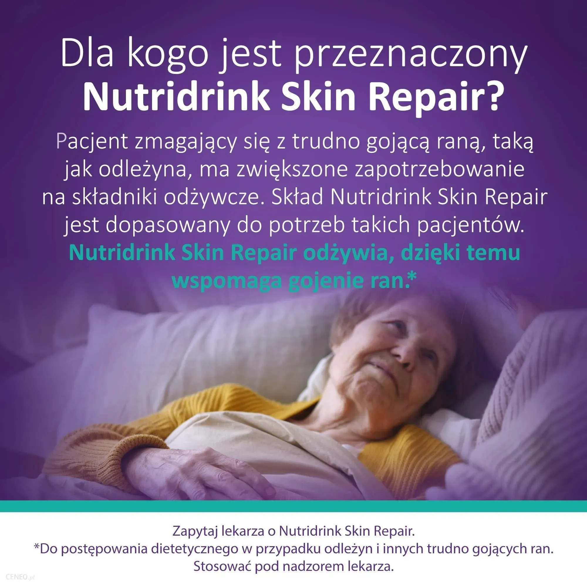 Nutridrink Skin Repair, o smak truskawkowym, 4 x 200 ml 