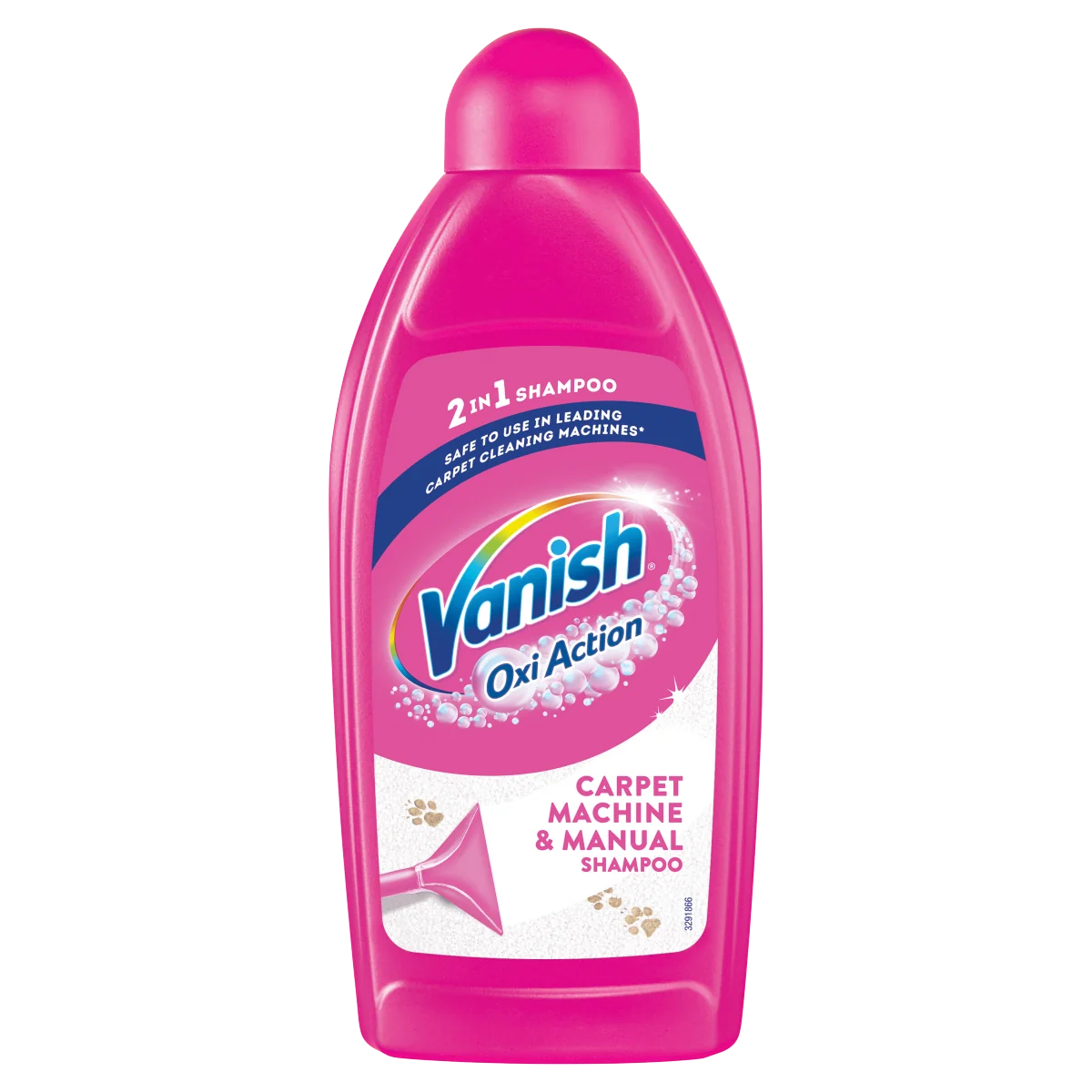 Vanish Oxi Action szampon do mechanicznego i ręcznego czyszczenia dywanów, 500 ml