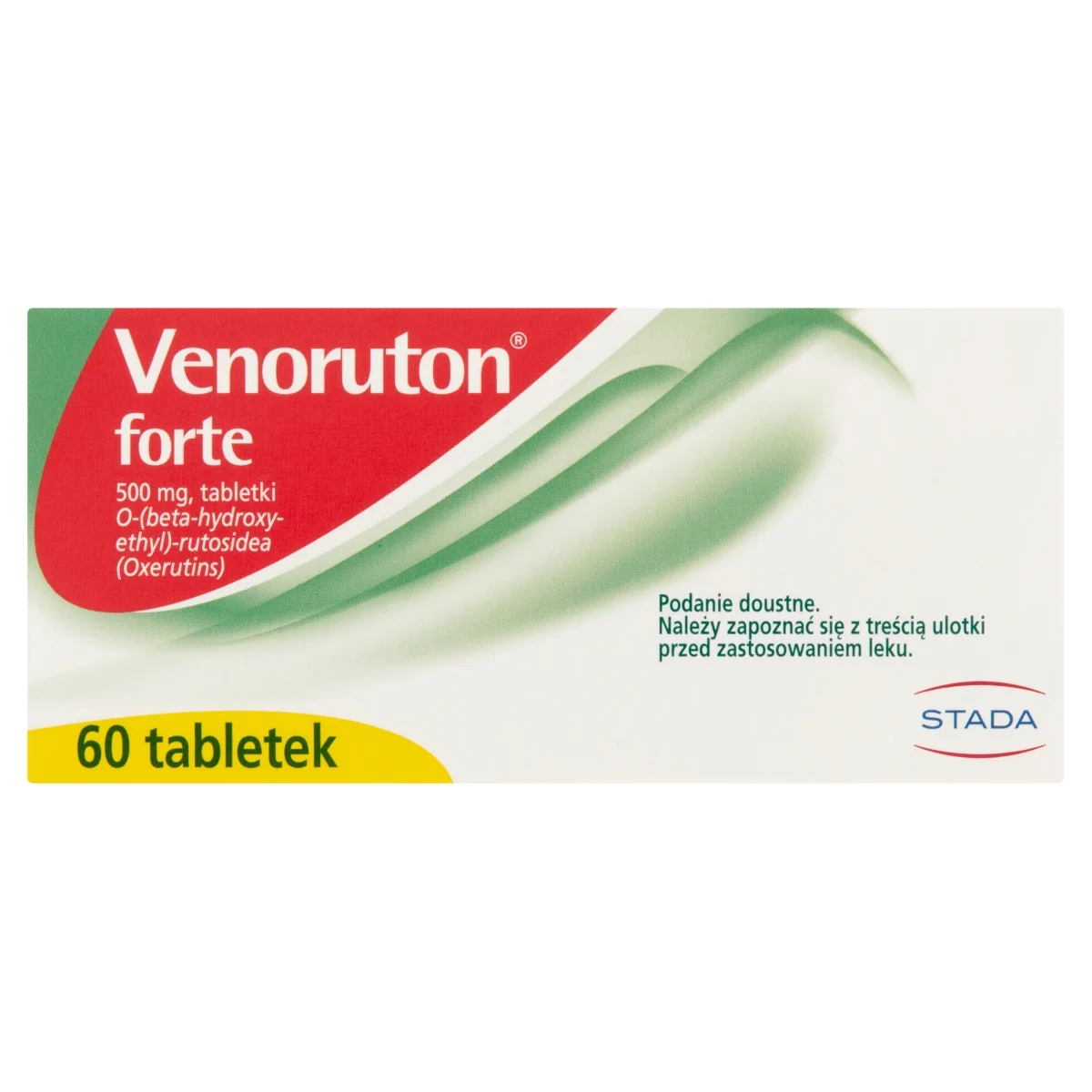 Venoruton forte 500 mg, 60 tabletek