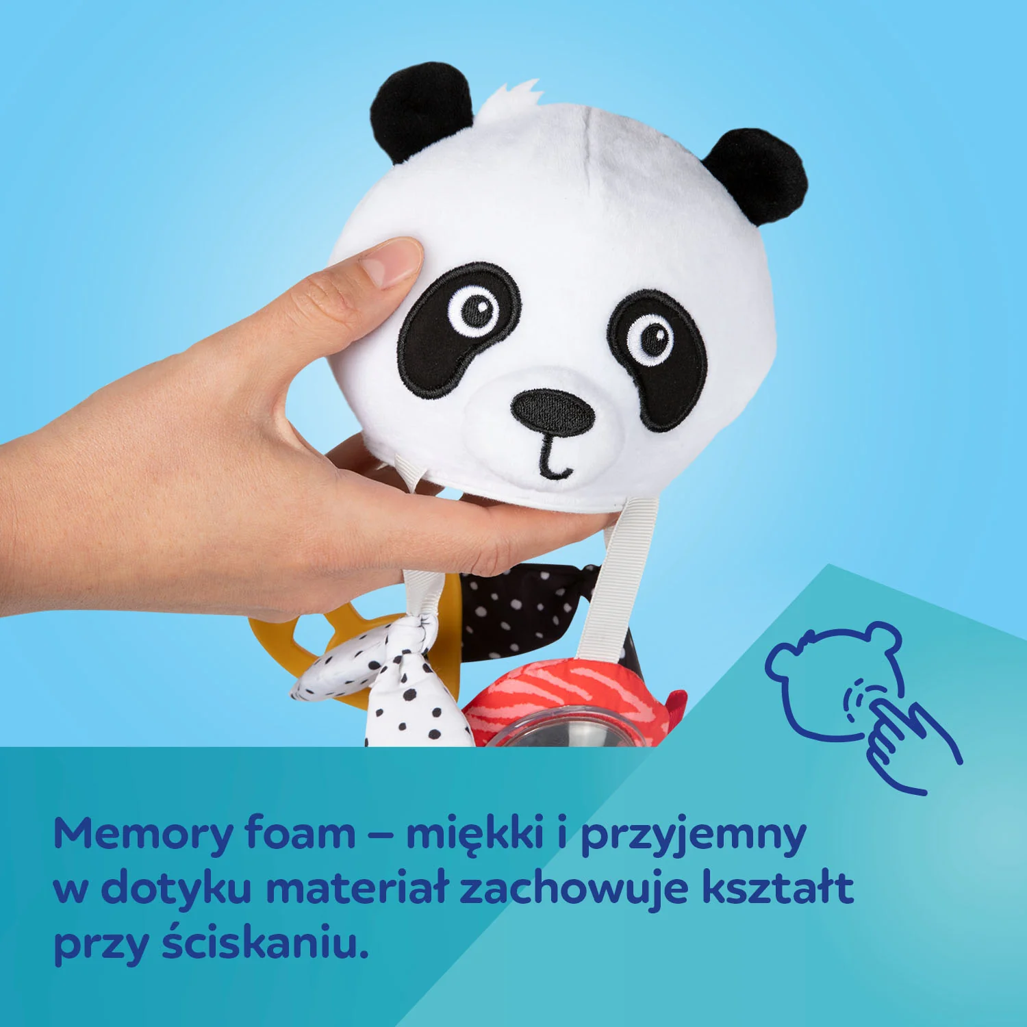 Canpol Babies BabiesBoo sensoryczna karuzela podróżna 1 sztuka