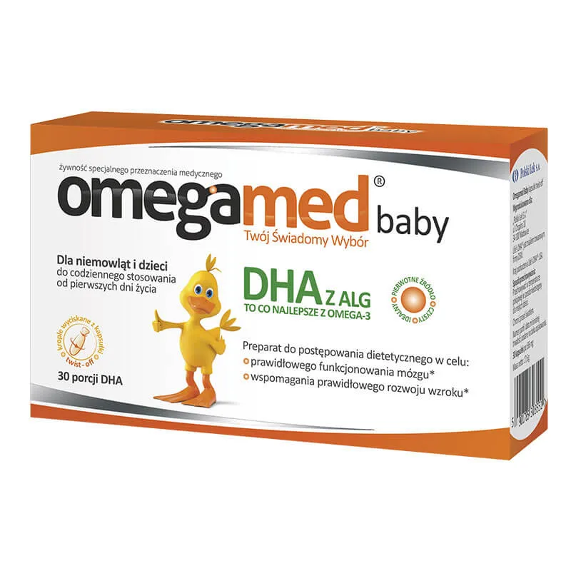 Omegamed Baby, 30 kapsułek twist-off