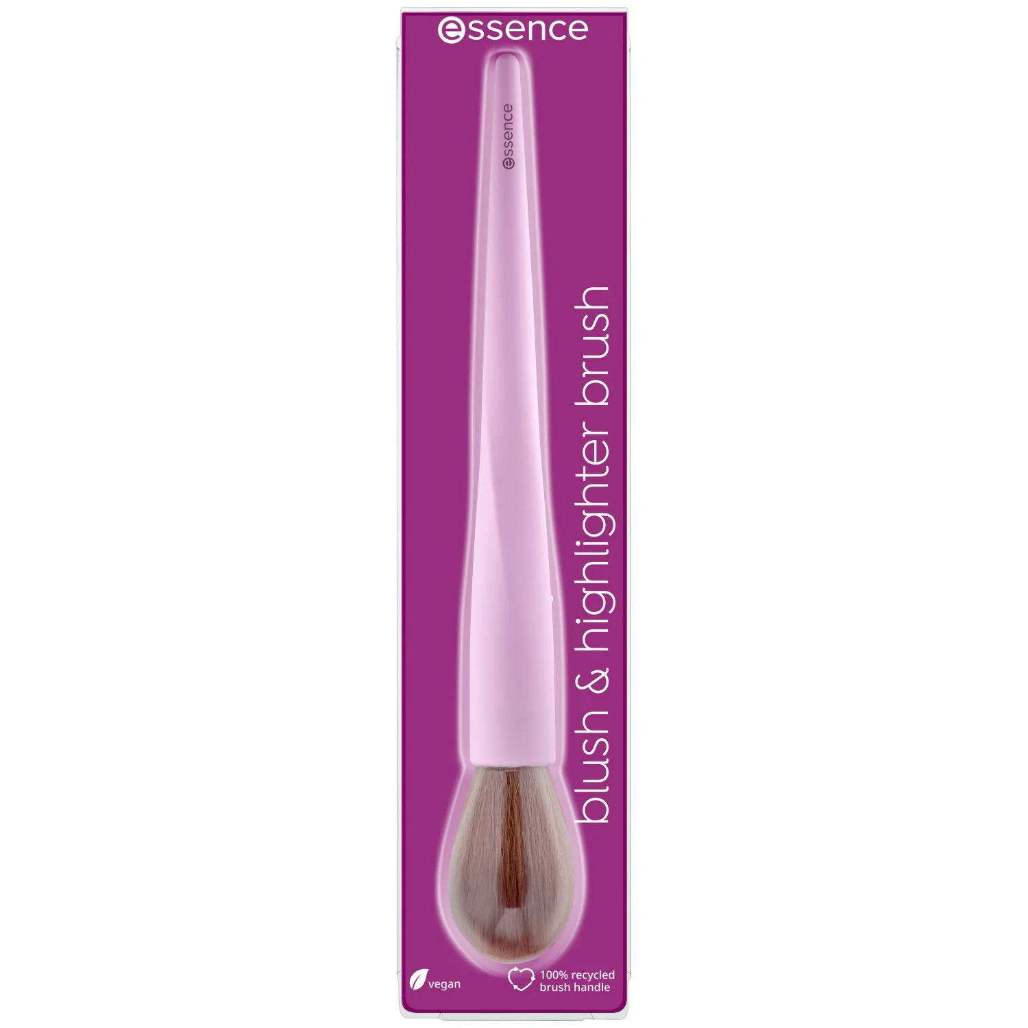 Essence Blush & Highlighter Brush pędzel do różu i rozświetlacza 01
