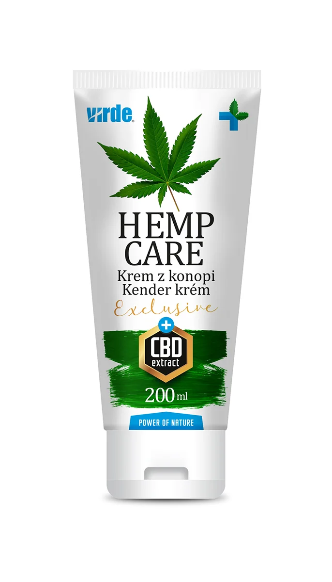 Virde Hemp Care Exlusive krem z konopii i ekstraktem CBD, 200 ml
