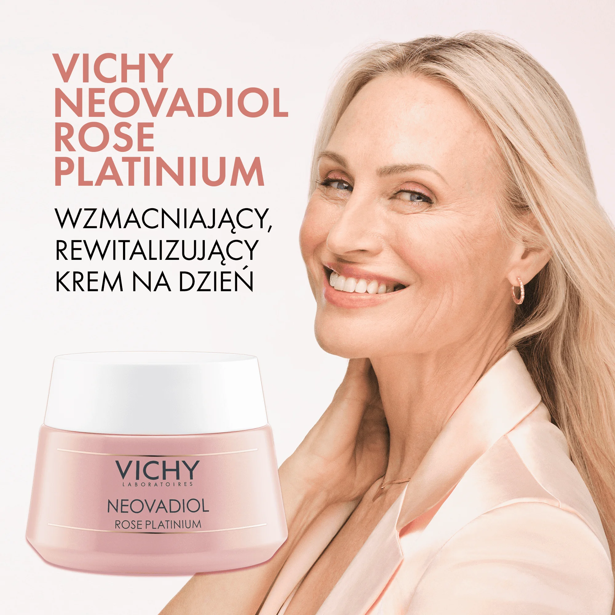 Vichy Neovadiol Rose Platinum krem różany wzmacniająco-nawilżający, 50 ml