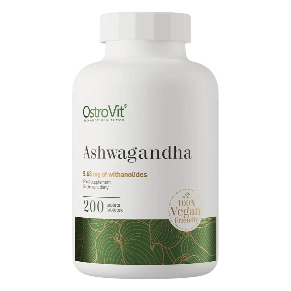 OstroVit Ashwagandha 200 kapsułek wege