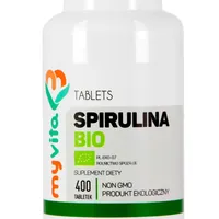 MyVita, Spirulina Bio 250mg, suplement diety, 400 tabletek