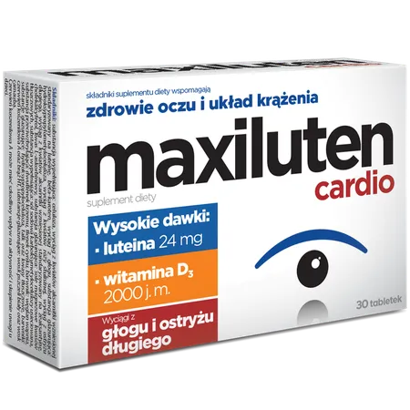 Maxiluten Cardio, 30 tabletek