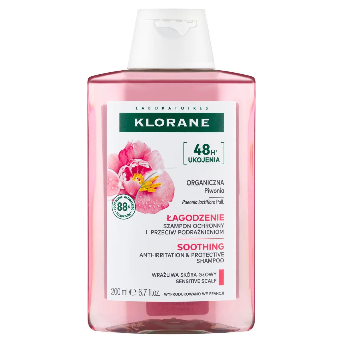 Klorane szampon ochronny i przeciw podrażnieniom, 200 ml