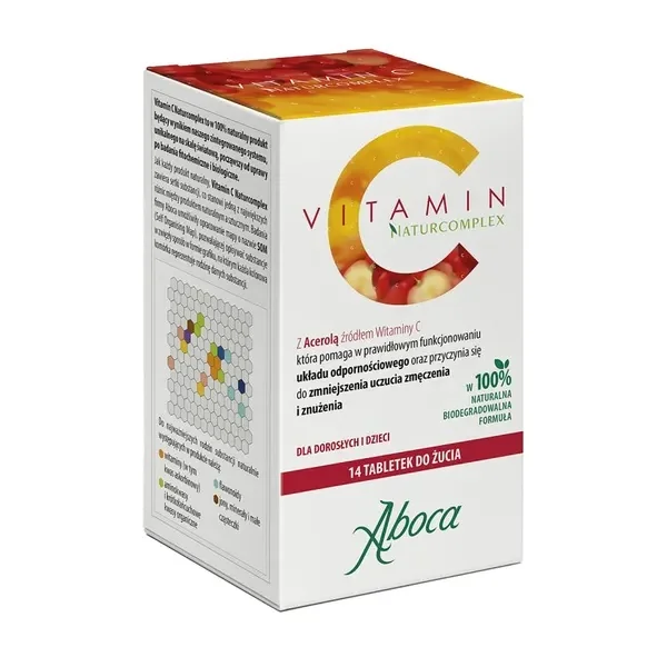 Vitamin C Naturcomplex 14 tabletek do żucia