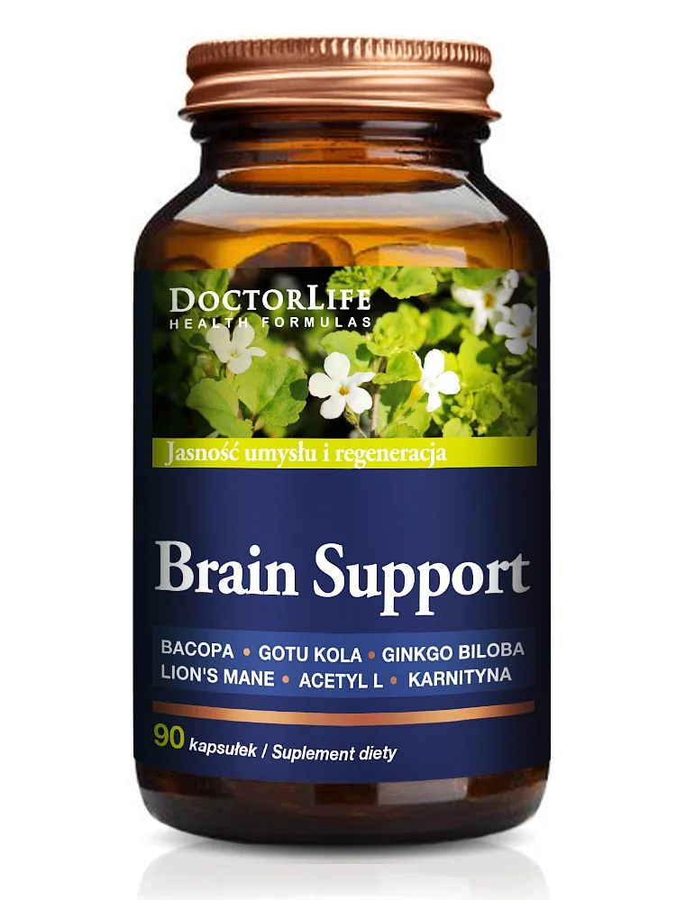 Doctor Life Brain Support 90 kapsułek