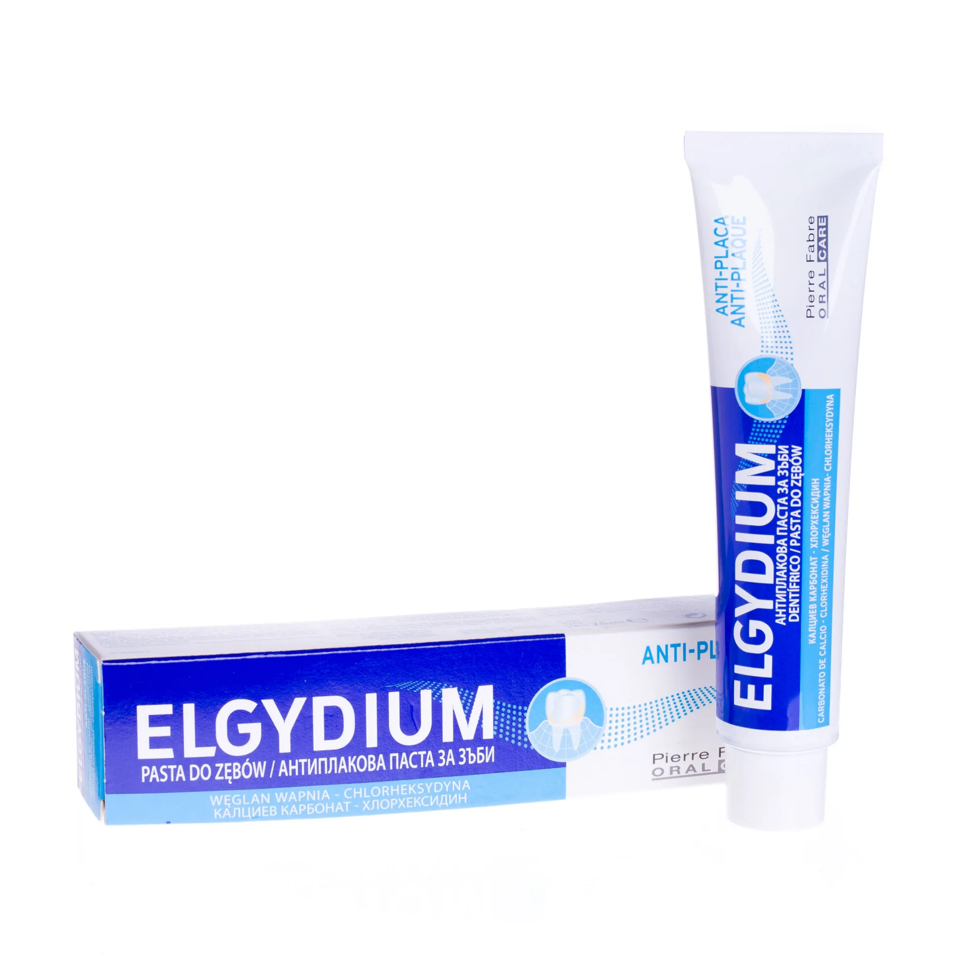 Elgydium Anit-Plaque, antybakteryjna pasta do zębów, 75 ml